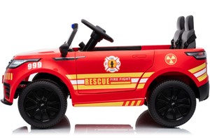Voiture électrique pour enfants 24V à deux places sous licence Range Rover Velar Police, télécommande 2.4G, sirène et lumières de police - Product Image 3