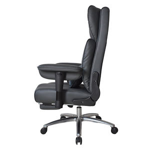 Neuer großer und hoher ergonomischer 180-Grad-Liegestuhl aus Leder mit hoher Rückenlehne und verstellbarer Armlehne - Product Image 5