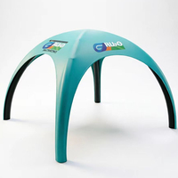 Dôme gonflable extérieur 10x10, tente araignée, gazebo personnalisé pour stand de marque, club sportif