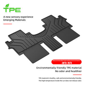 Alfombrilla de <span class=keywords><strong>maletero</strong></span> trasero TPE 3D de alta calidad, alfombrilla de <span class=keywords><strong>maletero</strong></span> antideslizante impermeable para Hyundai Starex Camper RHD 2023-2025, 7 asientos de combustible - Product Image 4