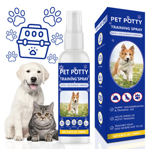 Comportement de formation pour animaux de compagnie Attirer chien chat Pot formation Spray toilette formation votre animal de compagnie à ne pas déféquer et uriner au hasard - Product Image 1