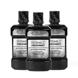 IVISMILE, gran oferta, carbón <span class=keywords><strong>Natural</strong></span>, coco, blanqueamiento de dientes, <span class=keywords><strong>enjuague</strong></span> <span class=keywords><strong>bucal</strong></span> para limpieza de la cavidad <span class=keywords><strong>bucal</strong></span> - Product Image 5