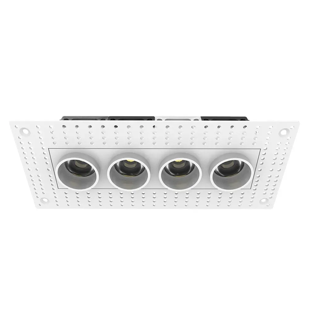 6W New Design LED Multiple Down Light Square COB Double Head Recessed Ceiling Linear Downlight