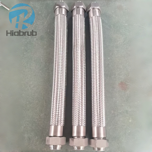 ท่อโลหะสแตนเลส 304 316 แบบถักลอน พร้อมข้อต่อแบบหมุนได้และแบบเชื่อมต่อเร็ว - Product Image 2