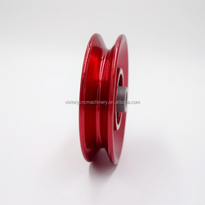 OD 88mm alüminyum kasnak asılı rulman kasnak Fitness eğitim kaldırma tekerlek rulman kablo kasnak tekerlek - Product Image 3