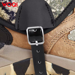 Protège-jambes WOQI pour la randonnée et l'alpinisme, imperméables, doublés en polaire, protection des mollets, pour adultes, sports de plein air - Product Image 1