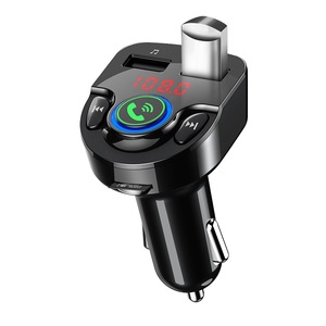 Chargeur de voiture portable G32 Type C PD 18W, adaptateur de charge rapide, double port USB, émetteur FM pour voiture, <span class=keywords><strong>prise</strong></span> de charge pour câble <span class=keywords><strong>iPhone</strong></span> - Product Image 2