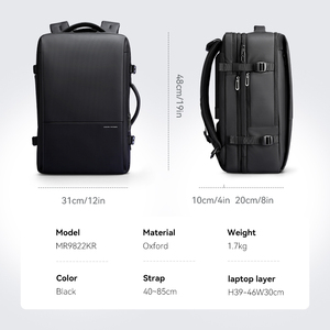 <span class=keywords><strong>Bolso</strong></span> para Portátil <span class=keywords><strong>de</strong></span> Gran Capacidad Mark Ryden, <span class=keywords><strong>Bolso</strong></span> <span class=keywords><strong>de</strong></span> Hombro para Hombre, Mochila <span class=keywords><strong>de</strong></span> <span class=keywords><strong>Viaje</strong></span>, Logotipo Personalizado al por Mayor G1_MR9822_KR - Product Image 5