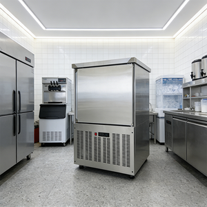 Congélateur à blast commercial à 3 bacs pour viande et fruits de mer, refroidissement rapide et maintien de la fraîcheur - Product Image 1