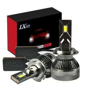 12 V 24 V Csp Chip Kupferstreifen Wärmedissipation H3 H4 H7 H11 9005 9006 Auto-LED-Scheinwerferlampen für Automobilmodifikation