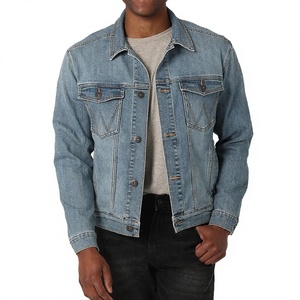 Exclusive Design Men's Denim <b>Jacket</b> Autumn/Winter Midweight Breathable Solid Washable Eco-Friendly 100% Cotton Vintage Casual - Product Image 2