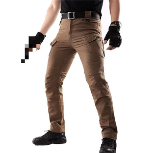 Classic Outdoor Hiking Pants Men's Tactical Pants Men's <b>Cargo</b> Pants <b>Stretch</b> Trousers - Product Image 2