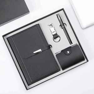 Set de Regalo Ejecutivo Personalizable con Libreta, Bolígrafo, Llaveros y Tarjetero para Promociones Corporativas - Product Image 5