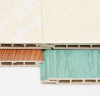 Panneau mural décoratif en PVC 3d, faux plastique, pour fabrication de panneaux de plafond, 1 pièce