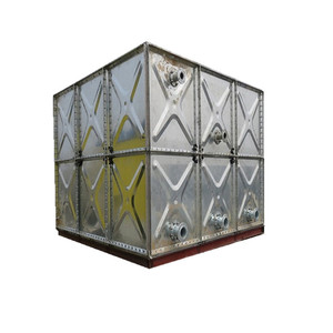 300CBM حجم كبير تراجع الساخنة المجلفن ألواح الصلب انسحب تجميعها مكافحة الحرائق خزان المياه - Product Image 1