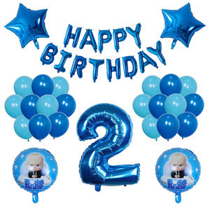 ชุดลูกโป่งลายการ์ตูนสำหรับเด็กทารกลูกโป่งฟอยล์สำหรับตกแต่งงานปาร์ตี้วันเกิด - Product Image 3