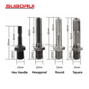 SUBORUI Vástago hexagonal Artefacto Herramienta de división de madera Divisores de troncos de cono de división Rompedor de madera Juego de brocas para picadora de leña - Product Image 4