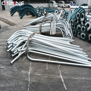 Palo per Illuminazione Stradale Solare in Acciaio Zincato Conico Rotondo per Esterni, Prezzo del Lampione per Strade - Product Image 2