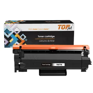 Topjet TN770 BlackToner Cartridge TN 770 TN-770 Compatible For Brother HL L2370DW L2350DW DCP L2550DW MFC L2750DW Laser Printer