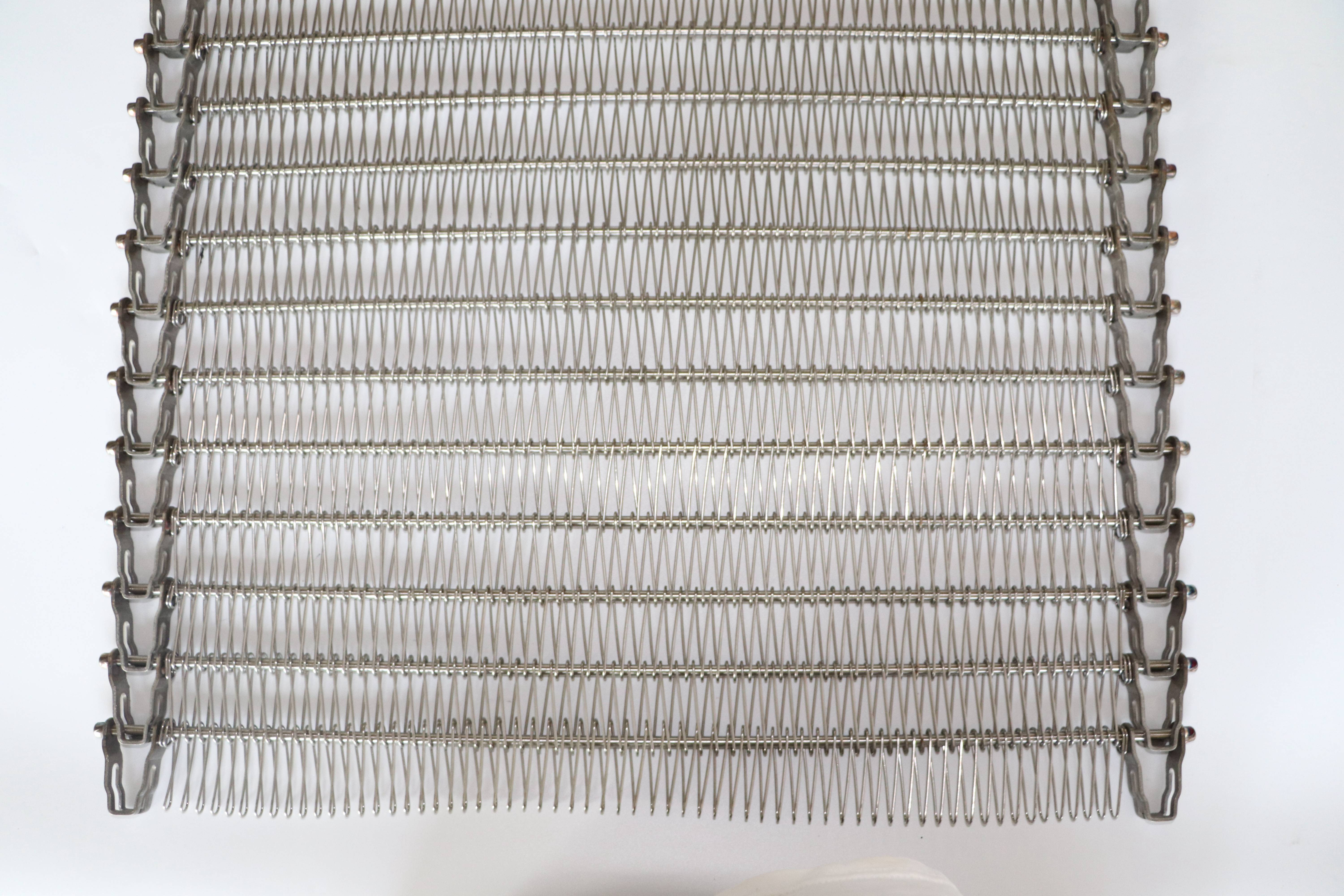 Adjustable Stainless Steel Flat Flex Belt Conveyor Sintered Wire Mesh