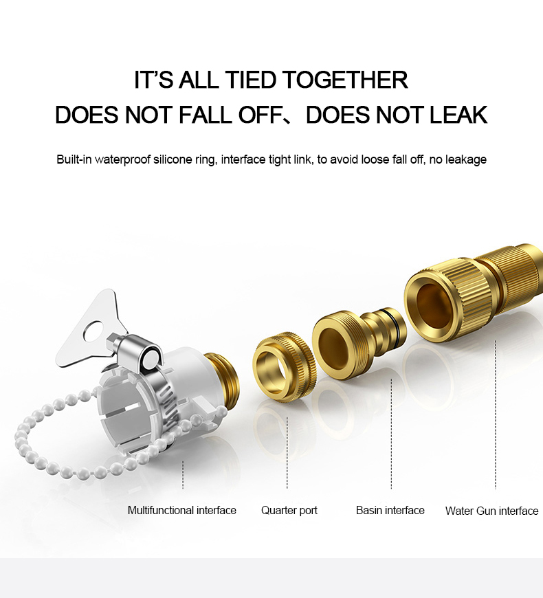 Variable foam pump for automobile foam 360 degree rotation of one button minimalist switch to adjust water outlet mode