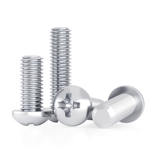Tornillos Phillips de Cabeza Plana Galvanizados M3 M4 M5 M6, Tornillos de Máquina Redondos de Acero - Product Image 5