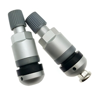 Valves TPMS Kit de réparation de pneu de voiture en aluminium Remplacement de la tige de valve du capteur TPMS