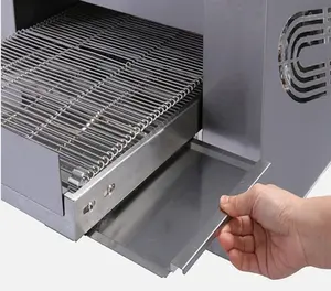 Otomatik Gazlı Elektrikli Konveyör Bantlı Pratik <span class=keywords><strong>Pizza</strong></span> Fırını Toptan Fiyatlı Gıda İşleme Makinesi - Product Image 6