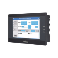 Coolmay, nuevo PLC HMI Industrial, todo en uno, de 4,3 pulgadas Panel, 480*272, controlador lógico programable, Modbus