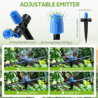 Kit d'irrigation goutte à goutte à connexion rapide, système d'arrosage de jardin pour bacs surélevés et petits potagers, personnalisation possible