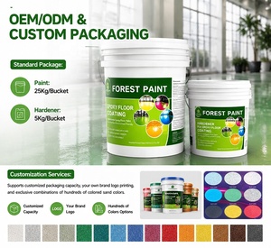 <span class=keywords><strong>Pintura</strong></span> Epóxica de Alto Brillo para Pisos, Imitación Mármol, a Base de Agua, con Arena de <span class=keywords><strong>Color</strong></span>, Autonivelante, Antideslizante y Resistente al Desgaste, para Pisos de Cemento - Product Image 4