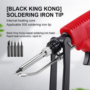 <span class=keywords><strong>Pistola</strong></span> <span class=keywords><strong>de</strong></span> soldadura automática con Control <span class=keywords><strong>de</strong></span> <span class=keywords><strong>calor</strong></span> interno, soldador <span class=keywords><strong>de</strong></span> 6 piezas <span class=keywords><strong>de</strong></span> 80 W con soporte con herramienta <span class=keywords><strong>de</strong></span> reparación <span class=keywords><strong>de</strong></span> luz <span class=keywords><strong>de</strong></span> interruptor - Product Image 4