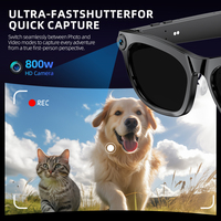 Gafas de Sol Inteligentes con IA, Cámara de 800W, TR90, Asistente de Voz, Traducción en Tiempo Real a 139 Idiomas, Audio Direccional 5.4