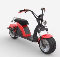 2000w double moteur puissance 50 km/h haute vitesse Double frein 10 pouces pneu tout-terrain 60v Citycoco batterie au lithium scooter électrique