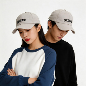 Baseball Cap Colorado Embroidered Letter Unisex Cotton <b>Sunscreen</b> Breathable Windproof Casual Retro Duckbill Hat - Product Image 3