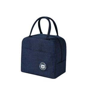 Sac à déjeuner portable pour étudiants, sac isotherme, sac à boîte à lunch, sac isolant, sac à déjeuner en aluminium épais isolant thermiquement - Product Image 5