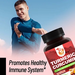 Cápsulas de Cúrcuma y Curcumina OEM ODM con Extracto de Cúrcuma que Favorecen la Salud de las Articulaciones, Cápsulas de Cúrcuma y Curcumina para el Confort - Product Image 3