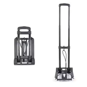Uni-Silent 25kgs Plegable 4 Ruedas Camión de mano Carro de equipaje plegable de plástico Carro DE LA COMPRA FHT25 - Product Image 3