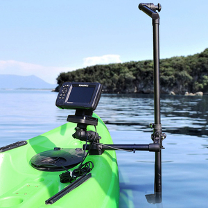 VINmounts Support de fixation pour sondeur de pêche, portable, réglable à 360°, en alliage d'aluminium et acier inoxydable, 2 pièces, très vendu - Product Image 6