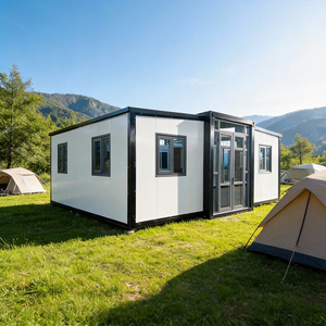 Maison conteneur modulaire extensible préfabriquée respirante pour sites de glamping, stations touristiques, parcs de <span class=keywords><strong>camping</strong></span>-cars, <span class=keywords><strong>camping</strong></span>, jardins et unités d'habitation complémentaires - Product Image 1