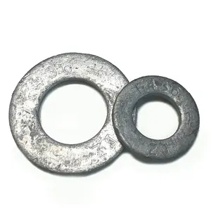 Best Selling HDG Astm F436 Washer Heavy Hex Nut 2 Pcs F436 Flat Washer