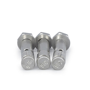 Ancre à expansion M16 en acier inoxydable 304 316, ancre à coin pour béton, boulons <span class=keywords><strong>d</strong></span>'expansion de 12 mm avec écrous hexagonaux, ancre à enfoncer - Product Image 4