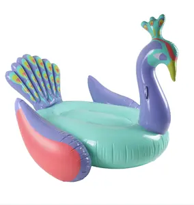Popular piscina inflável gigante flutuar inflável animais passeio na água equitação brinquedos