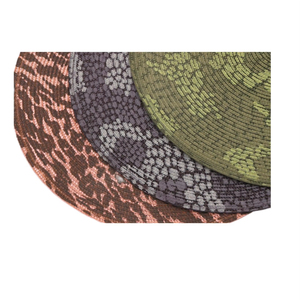 <span class=keywords><strong>Grand</strong></span> Set de Table Classique de Luxe en <span class=keywords><strong>Vinyle</strong></span> Effet Peau de Serpent, Écologique, Imperméable, Antidérapant et Isolant Thermique pour <span class=keywords><strong>Cuisine</strong></span> et Service de Fête - Product Image 4