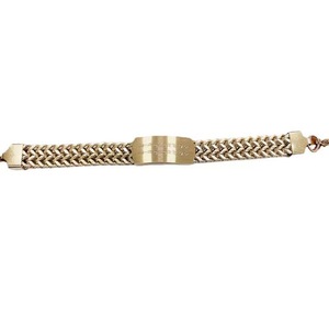 Pulsera de Cadena de Acero Inoxidable Chapada en Oro, Resistente a la Decoloración, Estilo Hip Hop, para Hombre, Gran Venta en <span class=keywords><strong>Amazon</strong></span> - Product Image 3