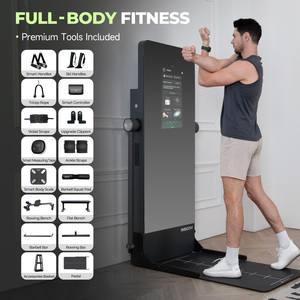 IMBODY POWER Q <b>Smart</b> Gym Fitness <b>Mirror</b> Multi Machine Ring Floor Standing 23.8 Inch Screen Home Strength Training Equipment POWE - Product Image 4