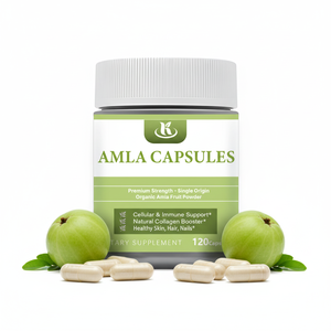 Integratore Naturale di Estratto di <span class=keywords><strong>Amalaki</strong></span>, Estratto di Amla, Integratore Naturale di Vitamina C con Antiossidanti, Polifenoli, Capsule di Frutto di Amla - Product Image 1