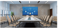 Écran LED intelligent M-Shine 162 pouces, résolution 2K/4K, Full Color Flip Chip COB, contraste élevé, SDK, mur vidéo, affichage de bienvenue, éducation