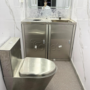 Chine Bonne qualité Remorque de toilette mobile de <span class=keywords><strong>luxe</strong></span> à deux stalles Remorque de toilette Remorque de toilette portable extérieure - Product Image 1