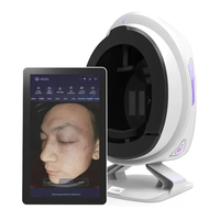 Analyseur de peau 3D portable, scanner facial, reconnaissance faciale automatique par IA, écran intelligent 36MP, miroir magique pour usage domestique et commercial